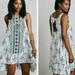 Free People Dresses | Intimately Free People Into You Damask Print Swing Slip Dress Boho | Color: Green/White | Size: S