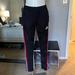 Adidas Pants & Jumpsuits | Adidas Climate Pants Nwot! Red White And Blue On Black. | Color: Black/White | Size: S