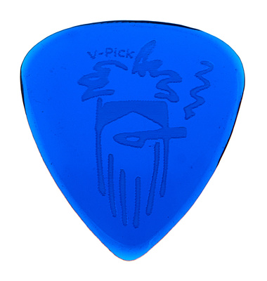 V-Picks Billy Gibbons Sapphire Blue