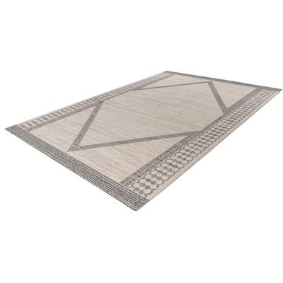 Teppich KAYOOM "Gene 325", beige (beige, blau), B:160cm H:8mm L:230cm, Polypropylen (PP), Teppiche Image