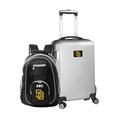 MOJO Silver San Diego Padres Personalized Deluxe 2-Piece Backpack & Carry-On Set