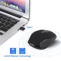 Souris de bureau sans fil de Type C 2.4GHZ USB C pour Macbook/ Pro Mini ordinateur de jeu en