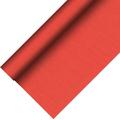 Papstar 2 Rollen Wasserdichte Tischdecke PV-Tissue rot `ROYAL Collection Plus` 20 x 1,18 m stoffähnlich