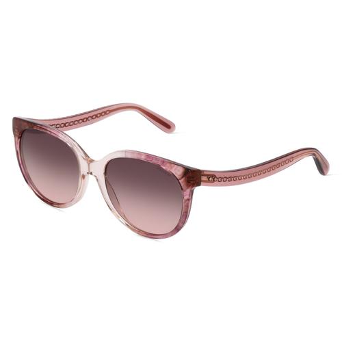 Coach HC8321 Damen-Sonnenbrille Vollrand Butterfly Acetat-Gestell, pink