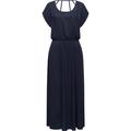 Jerseykleid RAGWEAR "Lalline" Gr. M (38), Normalgrößen, blau (navy) Damen Kleider Freizeitkleider