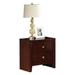 Ilana Nightstand, English Dovetail with Center Metal Glides, with 2 Spacious Drawers,Transitional Style