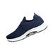 KaLI_store Golf Shoes Men Mens Running Shoes Non Slip Tennis Walking Fashion Sneakers Blue 11