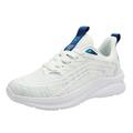 KaLI_store Men s Running Shoes Men Sneakers Fashion Sport Running Tennis Walking Shoes White 10.5