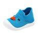 KaLI_store Baby Sneakers Kids Air Running Walking Shoes Girls Breathable Tennis Shoes Non-Slip Gym Sports Fashion Sneakers Blue