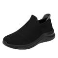 KaLI_store Mens Casual Shoes Running Shoes for Men Comfortable Cross Trainer Casual Walking Fashion Mens Tennis Sock Sneakers Black 11