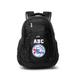 "MOJO Black Philadelphia 76ers Personalized Premium Laptop Backpack"