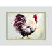 Rosalind Wheeler Red Rooster Painting 2 Metal | 30 H x 40 W x 1.25 D in | Wayfair 8720B71E027F4DB68C249FB5D8D0EA7B