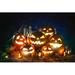 The Holiday Aisle® Halloween Background - Wrapped Canvas Photograph Canvas in White | 24 H x 36 W x 1.25 D in | Wayfair