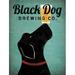 Wildon Home® Black Dog Brewing Co V2 by Ryan Fowler - Wrapped Canvas Print Metal | 40 H x 30 W x 1.25 D in | Wayfair