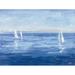 Longshore Tides Open Sail by Julia Purinton - Print on Canvas Canvas | 12 H x 16 W x 1.25 D in | Wayfair 28847B179BC444B18ED76DB0A82DDC4D