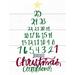 The Holiday Aisle® Christmas Countdown Tree - Wrapped Canvas Graphic Art Canvas | 16 H x 12 W x 1.25 D in | Wayfair