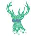 The Holiday Aisle® Reindeer Silhouette - Wrapped Canvas Graphic Art Canvas | 24 H x 18 W x 1.25 D in | Wayfair E58B67E1ED1D486BBAA5CE1F964561BB