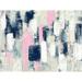 Orren Ellis Navy Blush Oil - Wrapped Canvas Painting Canvas | 12 H x 16 W x 1.25 D in | Wayfair F098A3B14CD848A087BE8338B2CEF60E