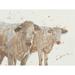 August Grove® The Cows Hand Painted - Wrapped Canvas Print Canvas in White | 36 H x 48 W x 1.25 D in | Wayfair 298C0766BDE24BDE828D72E57E450EA6