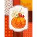 Rosalind Wheeler Autumn Pumpkin 2 - Wrapped Canvas Print Metal | 32 H x 24 W x 1.25 D in | Wayfair C31D9FAC3EBF4653BD67E869119461C5