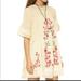 Free People Dresses | Free People Perfectly Victorian Dress | Color: Cream/Red | Size: M