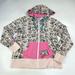 Disney Tops | Disney Parks Minnie Mouse So Sweet Comic Full Zip Hoodie Sz Large Sweatshirt | Color: Black/Pink | Size: L