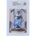 Tony Pollard Dallas Cowboys Autographed 2019 Panini Prizm Lazer #339 Beckett Fanatics Witnessed Authenticated Rookie Card