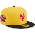 Men's New Era Yellow/Black York Mets Grilled 59FIFTY Fitted Hat