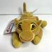 Disney Toys | Disney, Simba Lion King Mini Bean Bag 8” Tall. Toy, Figure, Plush Stuffed Animal | Color: Yellow | Size: 8”
