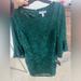 Nine West Dresses | Emerald Lace Dress Size 8 Nwt | Color: Green | Size: 8