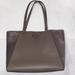 Tory Burch Bags | Hpeuc Tory Burch Mcgraw Carryall Shoulder Bag, Suede Leather W/Dust Bag | Color: Brown | Size: 21”X13”