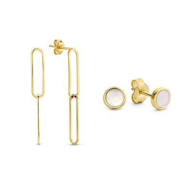 Isabel Bernard - Cadeau d'Isabel Geschenkset - 585 Gold / 14 Karat Gold Schmuck-Set Damen