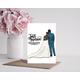 Just Married Black Couple/Interracial Couples Newlywed Happy Couple Black Love Wedding Card. Black Man/White woman