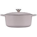 Le Creuset Signature Enameled Cast Iron Oval Dutch Oven w/ Lid Cast Iron/Seasoned Cast Iron in Gray | 6.8 H x 11 W in | Wayfair 21177026065041