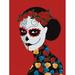 The Holiday Aisle® Dia De Los Muertos II by Omar Escalante - Wrapped Canvas Print Canvas | 24 H x 18 W x 1.25 D in | Wayfair