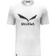 Salewa Herren Solidlogo DRI-Release T-Shirt (Größe XXL, weiss)