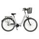 HAWK Bikes Fahrrad »City Wave Deluxe Plus«, weiß, 26 Zoll, 44-cm-Rahmen