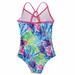 Gubotare Cuhk Kids Girls Ruffled Swimsuit Children s Swimsuit Summer Beach Swimsuit Girls Floral Swimsuit Kid Girls Bathing Suits Hot Pink 7-8 Years