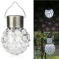 Led Lights Ball Camping Solar Lights LED Hanging Waterproof Rotatable Garden Outdoor Round LED light