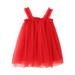 NKOOGH Tulle Prom Dresses Party Family Toddler Girls Dress Summer Fashion Dress Princess Dress Casual Dress Tutu Mesh Skirt Outwear