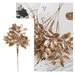 iOPQO Christmas Decorations Christmas Flowers New Year s Eve Flower Spray Gold Accessories Over Gold Over Silver Simulation Flower Decoration Christmas Fake Flower Fake Flowers