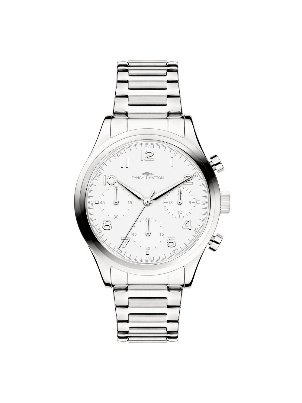 Fynch-Hatton Armbanduhr Damen silber, ONE SIZE Image