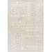 Eleni 5'3" x 7' Modern Bone/Dark Gray/Cloud Gray/Smoke/Nutmeg Outdoor Area Rug - Hauteloom