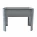 Raised Garden Bed Metal Raised Planter Box Outdoor with Legs Elevated Garden Bed Box for Vegetable Indoor Herb Flower Backyard Patio 24 L x 10.5 W x 17.5 H Grey