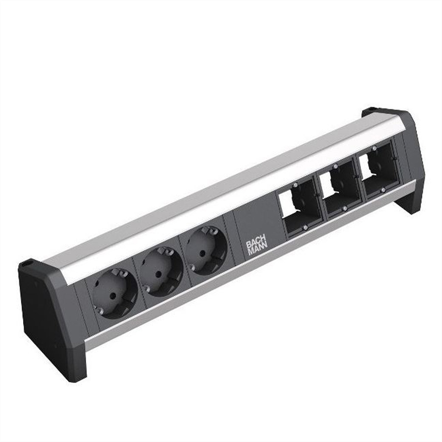 BACHMANN DESK 3x Schutzkontakt 3x ABD Image