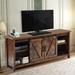 Farmhouse Style Sliding Barn Door TV Stand for up to 60" TVs