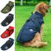 Waroomhouse Pet Vest Waterproof Comfortable Soft Sleeveless Pet Dog Winter Cotton Coat Clothes with Harness for Daily Wear
