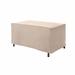 Modern Leisure Basics Patio Coffee Table Cover, 37"L X 22"W X 17"H, Beige - 37"L x 22"W x 17"H