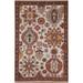 Geometric Heriz Serapi Oriental Rug Handmade Wool Carpet - 3'11"x 6'3"