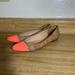 Kate Spade Shoes | Kate Spade Wood Pattern Bright Orange Flats 7 | Color: Orange/Tan | Size: 7